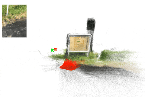 VGG-T3: Offline Feed-Forward 3D Reconstruction at Scale