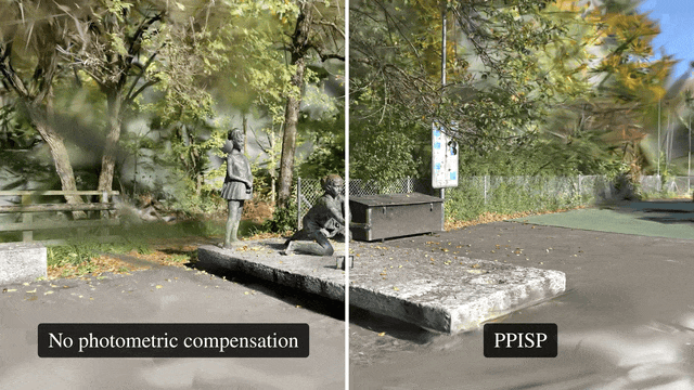 PPISP: Physically-Plausible Compensation and Control of Photometric Variations in Radiance Field Reconstruction