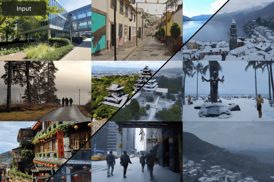 Controllable Weather Synthesis and Removal with Video Diffusion Models